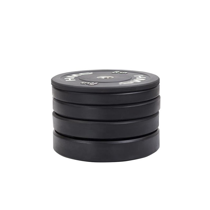 BBR10 BLACK TALERZ OLIMPIJSKI BUMPER 10 KG HMS