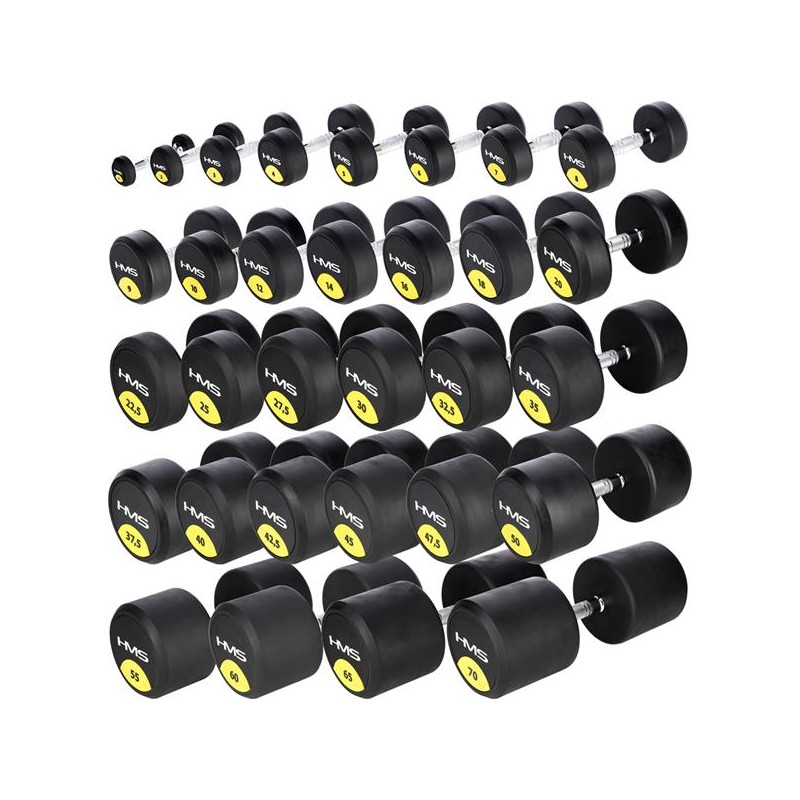 HG PRO 10 KG HANTLE GUMOWANE HMS