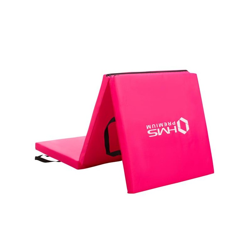 MGS02 MATERAC GIMNASTYCZNY SKĹADANY 1800x600MM PINK HMS PREMIUM