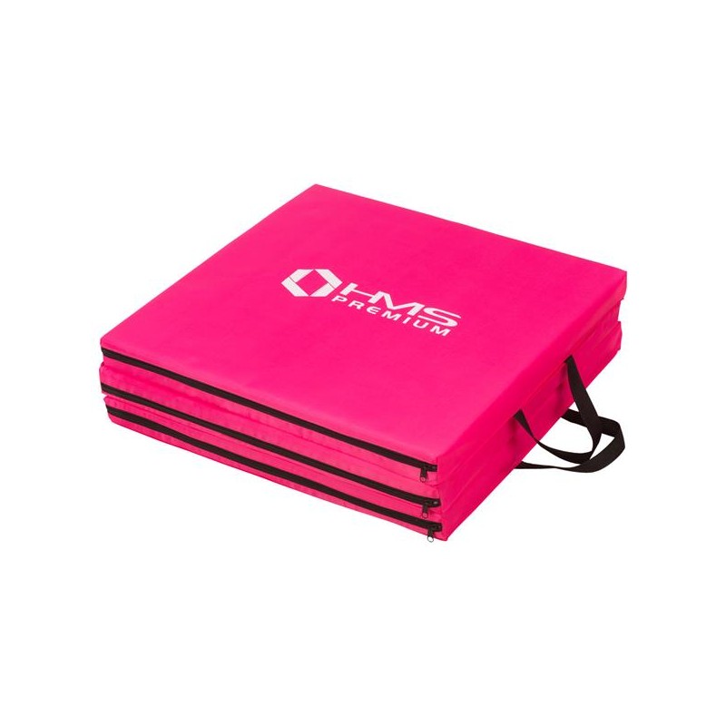 MGS02 MATERAC GIMNASTYCZNY SKĹADANY 1800x600MM PINK HMS PREMIUM