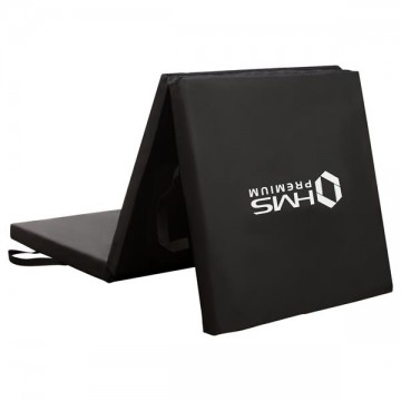 MGS02 BLACK MATERAC GIMNASTYCZNY SKĹADANY 1800x600MM HMS PREMIUM