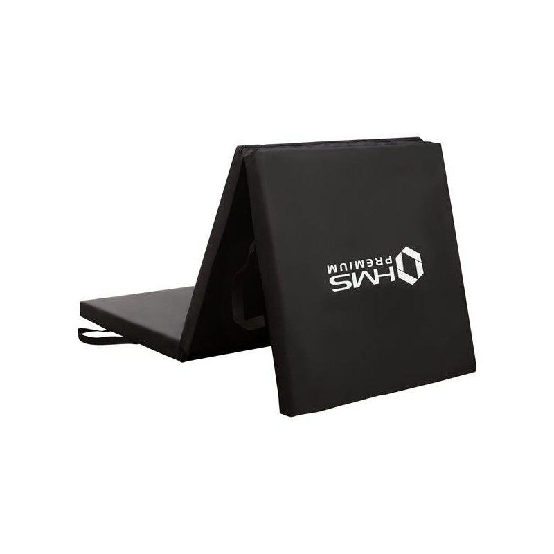 MGS02 BLACK MATERAC GIMNASTYCZNY SKĹADANY 1800x600MM HMS PREMIUM