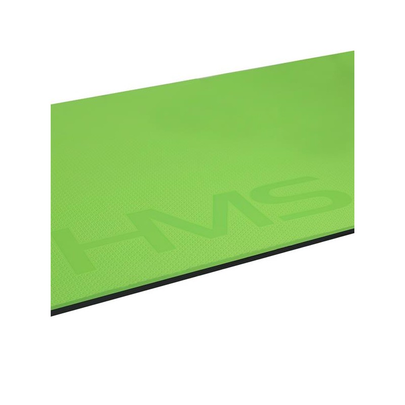 MFK03 GREEN-BLACK MATA FITNESS KLUBOWA Z OTWORAMI HMS PREMIUM