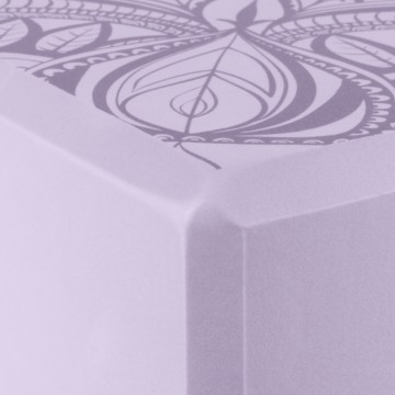 GAIAM KOSTKA DO JOGI Z PIANKI LILAC POINT 63748