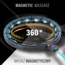 HHM17 HULA HOP BLACK/TURQUOISE Z MAGNESAMI I OBCIÄĹťNIKIEM + LICZNIK HMS
