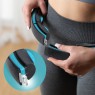 HHM17 HULA HOP BLACK/TURQUOISE Z MAGNESAMI I OBCIÄĹťNIKIEM + LICZNIK HMS