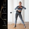 HHM17 HULA HOP BLACK/TURQUOISE Z MAGNESAMI I OBCIÄĹťNIKIEM + LICZNIK HMS