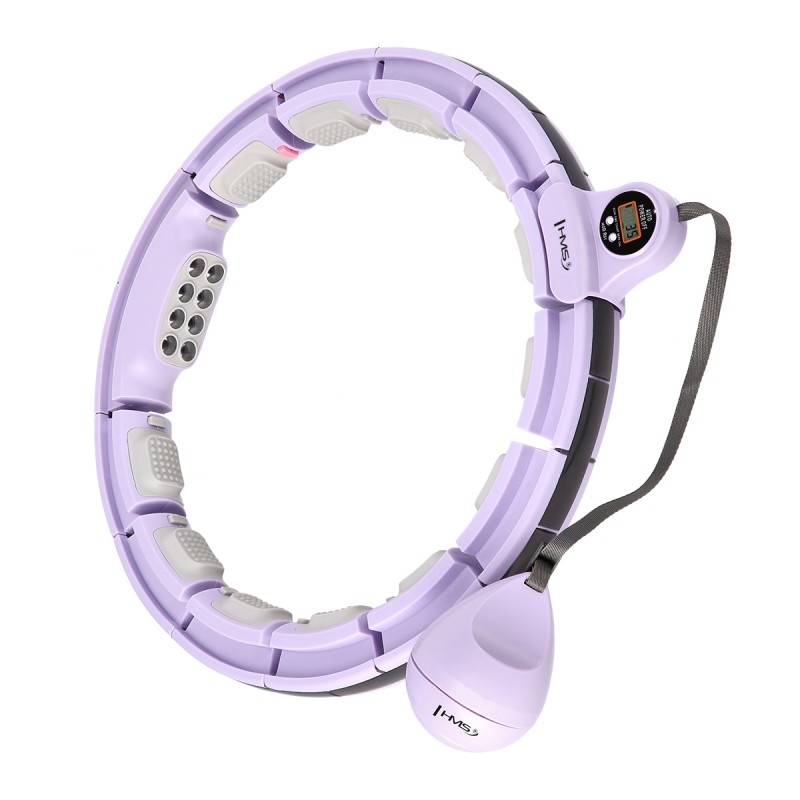 HHM13 HULA HOP VIOLET Z MAGNESAMI I OBCIÄĹťNIKIEM + LICZNIK HMS