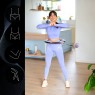 HHM13 HULA HOP VIOLET Z MAGNESAMI I OBCIÄĹťNIKIEM + LICZNIK HMS