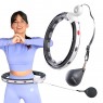 HHM15 HULA HOP BLACK Z MAGNESEM I OBCIÄĹťNIKIEM + LICZNIK HMS