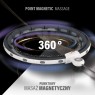 HHM15 HULA HOP BLACK Z MAGNESEM I OBCIÄĹťNIKIEM + LICZNIK HMS