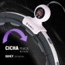 HHM15 HULA HOP BLACK Z MAGNESEM I OBCIÄĹťNIKIEM + LICZNIK HMS