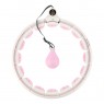 HHW06 HULA HOP PINK Z WYPUSTKAMI I OBCIÄĹťNIKIEM + LICZNIK HMS