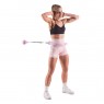 HHW06 HULA HOP PINK Z WYPUSTKAMI I OBCIÄĹťNIKIEM + LICZNIK HMS