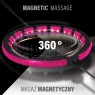 HHM16 HULA HOP BLACK/PINK Z MAGNESAMI I OBCIÄĹťNIKIEM + LICZNIK HMS