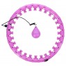 HHW12 PLUS SIZE HULA HOP VIOLET Z WYPUSTKAMI I OBCIÄĹťNIKIEM HMS