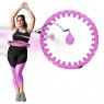 HHW12 PLUS SIZE HULA HOP VIOLET Z WYPUSTKAMI I OBCIÄĹťNIKIEM HMS