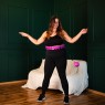 HHW12 PLUS SIZE HULA HOP VIOLET Z WYPUSTKAMI I OBCIÄĹťNIKIEM HMS