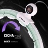 HHM15 HULA HOP GREEN Z MAGNESEM I OBCIÄĹťNIKIEM + LICZNIK HMS