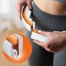 ZESTAW HULA HOP MAGNETYCZNY WHITE/ORANGE HHM21 Z LICZNIKIEM HMS + PAS WYSZCZUPLAJÄCY BR1313