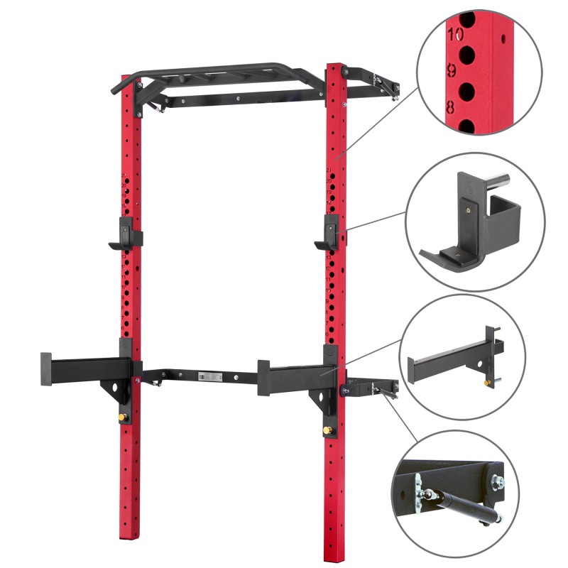 KLT23 KLATKA TRENINGOWA SKĹADANA RED HMS