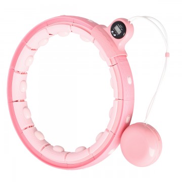 FH02 PINK HULA HOP Z OBCIÄĹťNIKIEM + LICZNIK