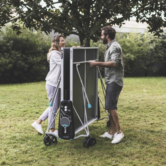 CORNILLEAU STĂĹ TENISOWY 100X OUTDOOR NIEBIESKI