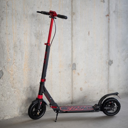 HM209T BLACK-RED HULAJNOGA Z HAMULCEM TARCZOWYM  NILS EXTREME