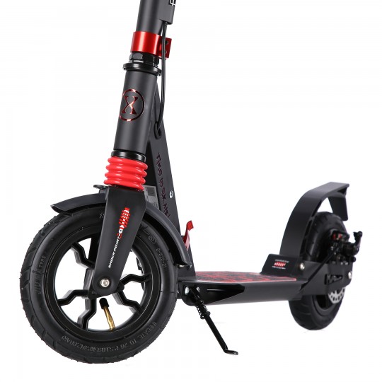 HM209T BLACK-RED HULAJNOGA Z HAMULCEM TARCZOWYM  NILS EXTREME