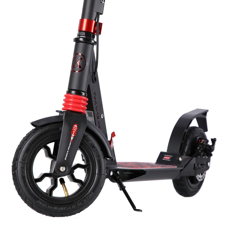 HM209T BLACK-RED HULAJNOGA Z HAMULCEM TARCZOWYM  NILS EXTREME