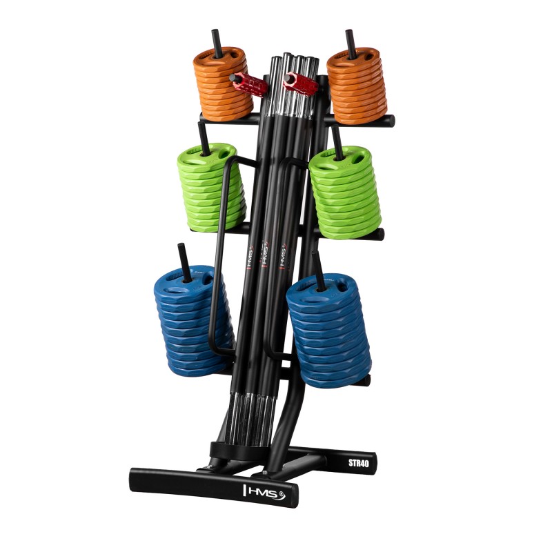 STR40 STOJAK NA OBCIÄĹťENIA I SZTANGI TRAINING PUMP COMMERCIAL HMS