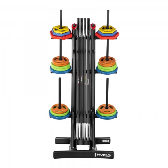 STR40 STOJAK NA OBCIÄĹťENIA I SZTANGI TRAINING PUMP COMMERCIAL HMS