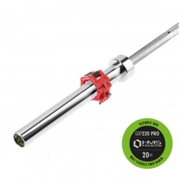 GOP220 PRO + ZG1000R ZACISKI LOCK GRYF PROSTY OLIMPIJSKI 20KG 2200MM HMS 