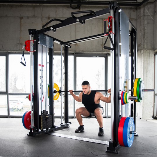 TRYTON BRAMA Z SUWNICĄ 3D - PODWÓJNY WYCIĄG I STOS COMMERCIAL HMS