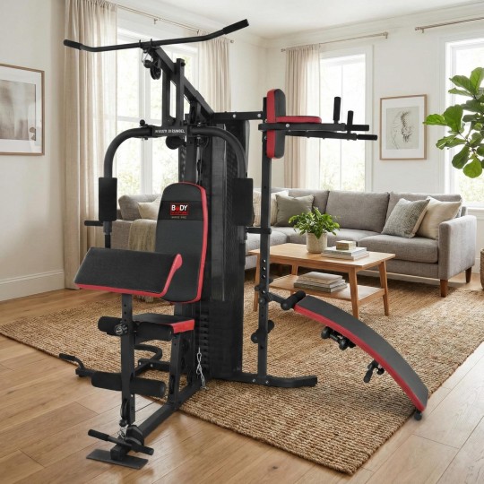 BODY SCULPTURE ATLAS Z ŁAWKĄ MULTIGYM BMG 4702 STOS 66KG